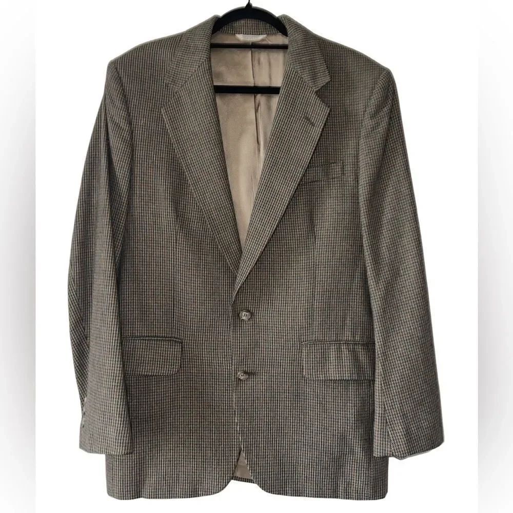 Savile Row Vintage Wool Blazer Size 40R